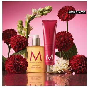 Moroccanoil Hand Care Duo in Dahlia Rouge New in Box